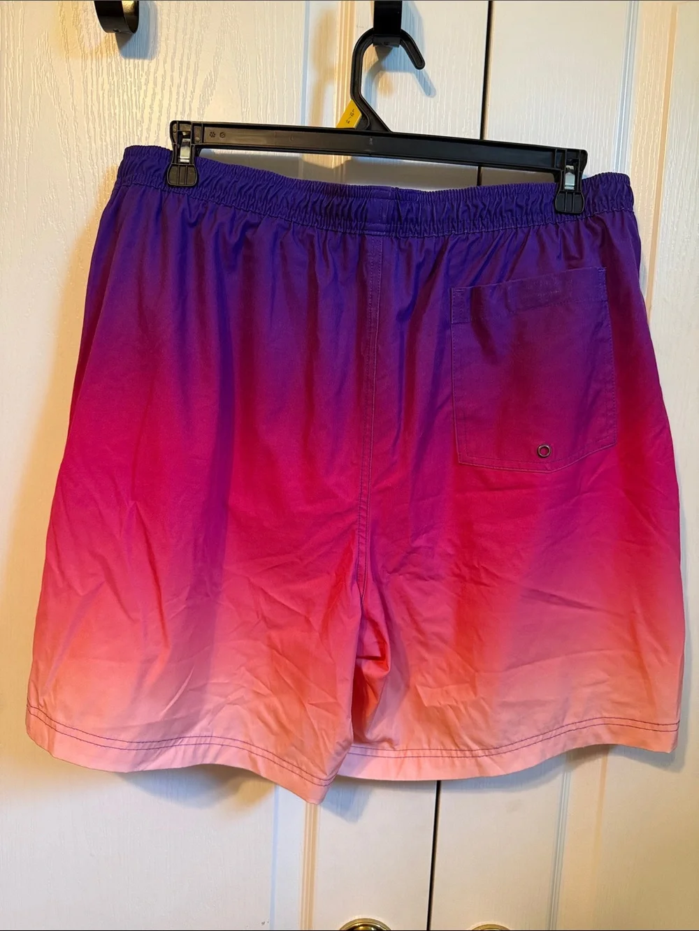 Sonoma Men's Ombre Purple to Pink Swim Trunks